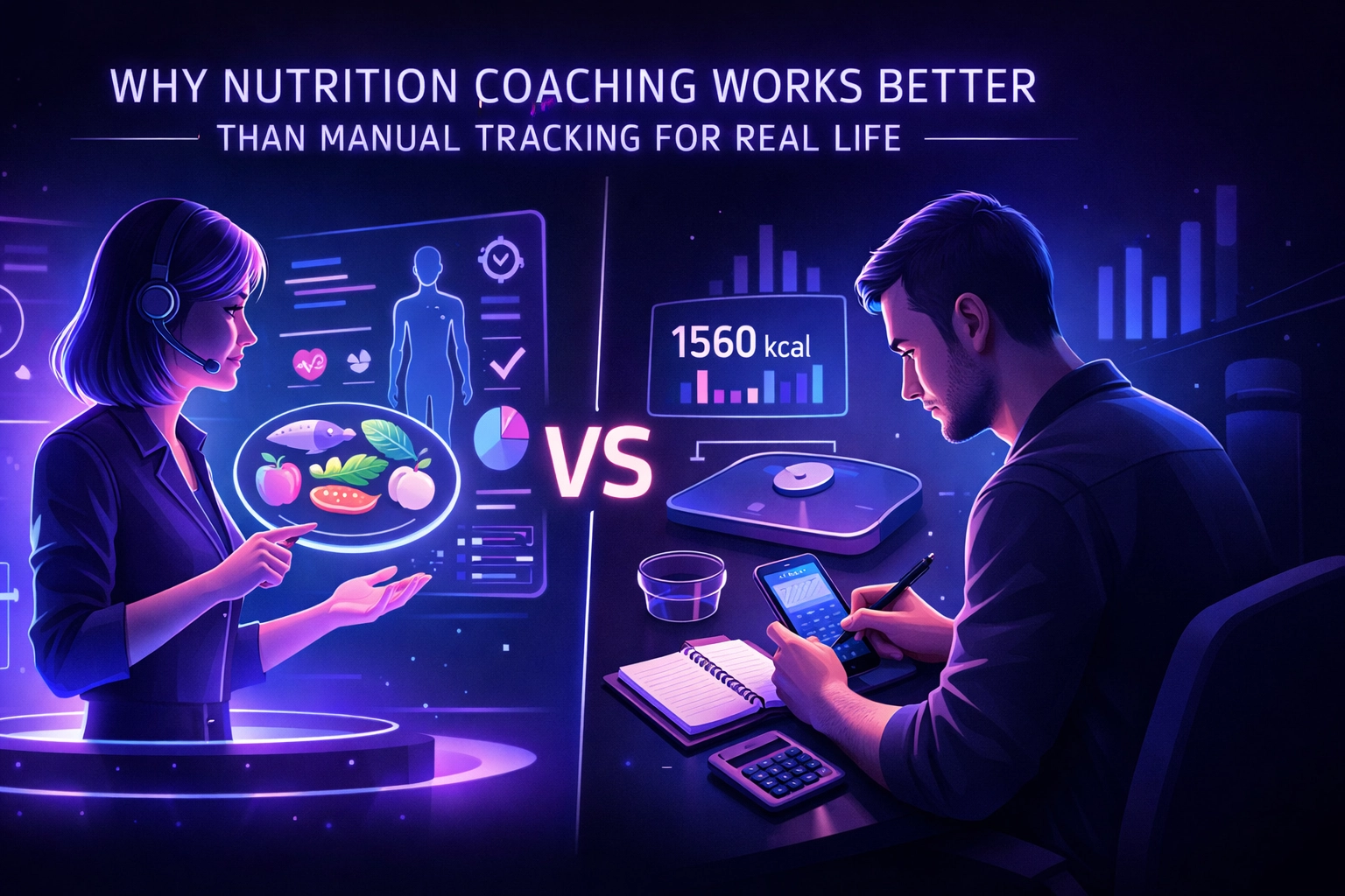 Why Nutrition Coaching Works Better Than Manual Tracking for Real Life